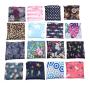 High Quality Floral Print Folding Tote Bag Large Capacity Reusable 190T Polyester Foldable Grocery Shopping Bag