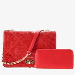 Susen Chrisbella 2022 large capacity bag chain shoulder strap leather material cross body bag messenger bag for women crossbody
