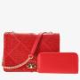 Susen Chrisbella 2022 large capacity bag chain shoulder strap leather material cross body bag messenger bag for women crossbody
