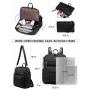 LOVEVOOK Stylish Backpack Purse for Women fashion shoulder bag handbags 2pc large daypack casual travel school business backpack