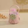 DC023 Gift Bag Packaging Box PU Wedding Decoration Candy Bag Flower Hand Gift Box Packaging Box for Wedding Birthday Party
