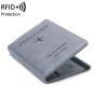 Custom Logo High Quality Purse Pu Leather Men Minimalist Rfid Multicard Wallet