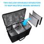 20L collapsible food transport insulated bag fast food insulated refrigerated delivery box outdoor picnic bag