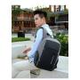 ZF095 Customized Logo Business Laptop Bag Male Fashion Leisure Travel Shoulder Bag Oxford Cloth Waterproof Backpack USB Port