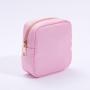 Keymay 18 colors Mini Lipstick Bag Coin Purse DIY Personalized Letter Glitter Patches Cosmetic Bag Holiday Gifts Makeup Pouch
