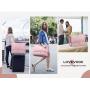 LOVEVOOK wholesale large quilted 3pc handbags sets luxury fashionable travel luggage duffel Gym weekender bags for Hospital trip