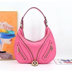 Ladysky top selling hobos shoulder bag for women soft Pu leather ladies bag big size designer underarm half moon bag factory