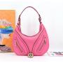 Ladysky top selling hobos shoulder bag for women soft Pu leather ladies bag big size designer underarm half moon bag factory