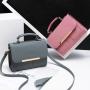 Fashion women's bag new design women's handbag pu leather 2024 new fashion crossbody shoulder bags ladies square bag