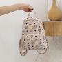Popular Design New Print Pu Leather Backpack 2024 Wholesale Large Capacity Women's Backpack Bag