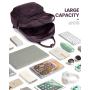 LOVEVOOK 2023 Vintage men casual bags custom logo PU leather Work Backpack Purse with USB laptop travel backpacks for women