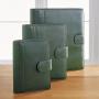 Good quality leather notebook cover nice leather travel portfolio