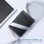 Minimalist leather money clip wallet holder slim men wallet rfid blocking clip wallets
