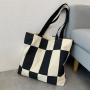 Wholesale Japanese Students Large Capacity Portable Cloth Bags Custom Logo Canvas Single Shoulder Bag