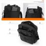 XL013 Men's Chest Bag New Version 3 Colors Waterproof Durable Crossbody Bag Accept Customized Logo With Earphone Hole Hand Bag
