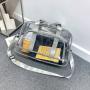 Transparent travel bag large capacity PVC travel bag fitness storage transparent  beach bag