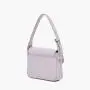 2024 New Fresh Handbags Solid Color Shoulder Bag Smooth Texture Vegan Leather Luxury Bags Simple Portable Square Shoulder Bag