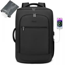 LOVEVOOK Convertible Hanging Travel Backpack for Men with Shoe Bag Airline Approved Carry On Luggage Garment Bags for Travelling