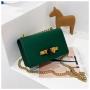 2023 New Design Lock Bag Fashion Handbags PU Leather Woman Bags Luxury Chain Bolsos Shoulder Crossbody Bag WF221020