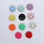 Stock White Cream Self Adhesive Multi Color 3M Backing Chenille Patches Set A-Z for Bags Backpacks Clothing Letters Patches