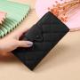 Factory Price Mini Purse Embroidery Pattern Mini Zipper Card Coin Purse Bag PU Clutch Wallet For Women