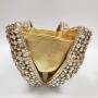 High quality luxury handmade Clutch Bags design full rhinestone diamond butterfly evening purse and handbags