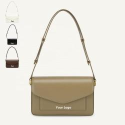Fully Customized Manufacturer Vegan Fashion Womens Shoulder Bags Luxury Quality Pu Leather Ladies Shoulder Bags