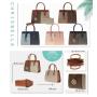 Susen Chrisbella 2022 bag Wholesale designer ladies pu leather customize letter hand bags for woman price