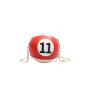 2022 Pool Balls Bags Funny Multi-coloured Chains Ball-Shape Handbags Mini Crossbody Purses
