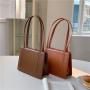 2024 New Lady Hard PU Leather Handbag Fashion Luxury Hand Bags Girls Side Shoulder Bag Womens Designer Tote Bag