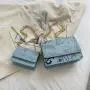 2022 Fashion Personality Versatile Graffiti Printing Small Bags Female Chain Portable Single Shoulder Pu Small Square Bags Whole