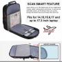Large Capacity Waterproof Anti Theft 15.6 17 18 inch Laptop Backpacks with Lock and USB Port Travel Backpack Bags for Men Women