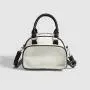 Cheap Fashion Pure Color Ladies Leather Italian Handbag Tote Handbags ita bag custom for Woman