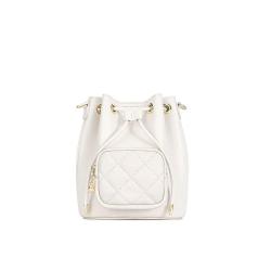 2024 New Retro Bucket Bag Pu Vegan Leather Slung Handbag Large Capacity Handbag Bag For Women