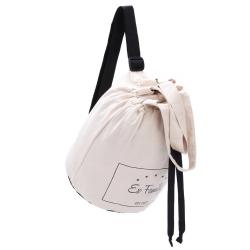 Gelory Wholesale Eco Friendly Canvas Drawstring Rope Bag Shopping Backpack Bags
