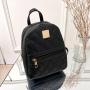 New Hot Sale School Bag Fashion Rhombus Plaid Backpack Pu Leather Mini Shoulder Bags for Women