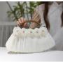 Wholesale Selling Bridal Wedding Party Bag Floral Satin Handbag Ladies Evening bags Wedding Bags For Bride