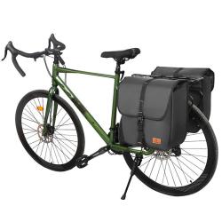 XL199 Outdoor Sports Travel Bike Bags Fashion Large Capacity Bicycle Rear Seat Tail Bag Anti Water Cycling Bicycle Pannier Bag