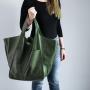 Classic Retro Women's Bags Simple Casual New Large Bag Soft Leather Large Capacity Shoulder Tote Bags PU Leather With Pockets