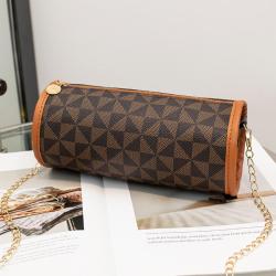 2024 Trendy Printed Women's Portable Cylinder Crossbody Bag Fashionable Wholesale Ladies Bag by Manufacturer