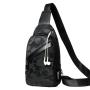KBW456 Hot Selling New PU Casual Single Shoulder Crossbody Bag Cell Phone Outdoor Sports Travel  Bag Camouflage Men Chest Bag