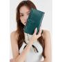 ZF211 RFID Anti-theft Brush Wallet Female Double Zip Mobile Phone Bag New Large-capacity Long Waterproof Wear-resistant