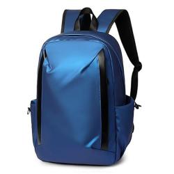 ZWY235 Wholesale Men Cool Nylon Laptop Backpack Daily Travel Outdoor Sport Student Backpack Waterproof Solid Color Shoulder Bag