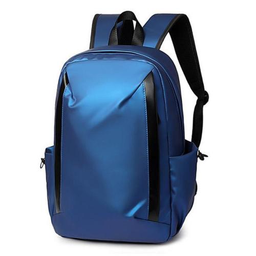 ZWY235 Wholesale Men Cool Nylon Laptop Backpack Daily Travel Outdoor Sport Student Backpack Waterproof Solid Color Shoulder Bag
