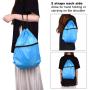 Gelory Wholesale Custom Logo Strong And Durable Yoga Sport Gym Waterproof Drawstring Bag
