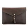 Customized Waterproof Genuine Leather Laptop Sleeve Leather Notebook Computer Carrying Bags Cover
