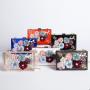 2024 spring Hotselling Gorgeous Girls evening bag Flower Decoration Transparent Purse Box party clutch