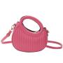 HR502 Women's Bag New Fashion Retro Personalized Ladies Handbag Trend Versatile One Shoulder Crossbody Irregular Moon Shape Bag