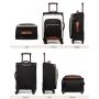 LOVEVOOK Hot Selling multi-functional Luggage TSA-Approved Large capacity Carry-On Travel Trolley Bags 4 wheels Luggage Suitcase