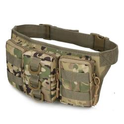 Canvas multifunctional outdoor small waterproof mountaineering and cycling bag